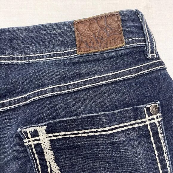 BKE Denim Harper Women’s Boot Cut Blue Jeans Size‎ 27R - Picture 4 of 8